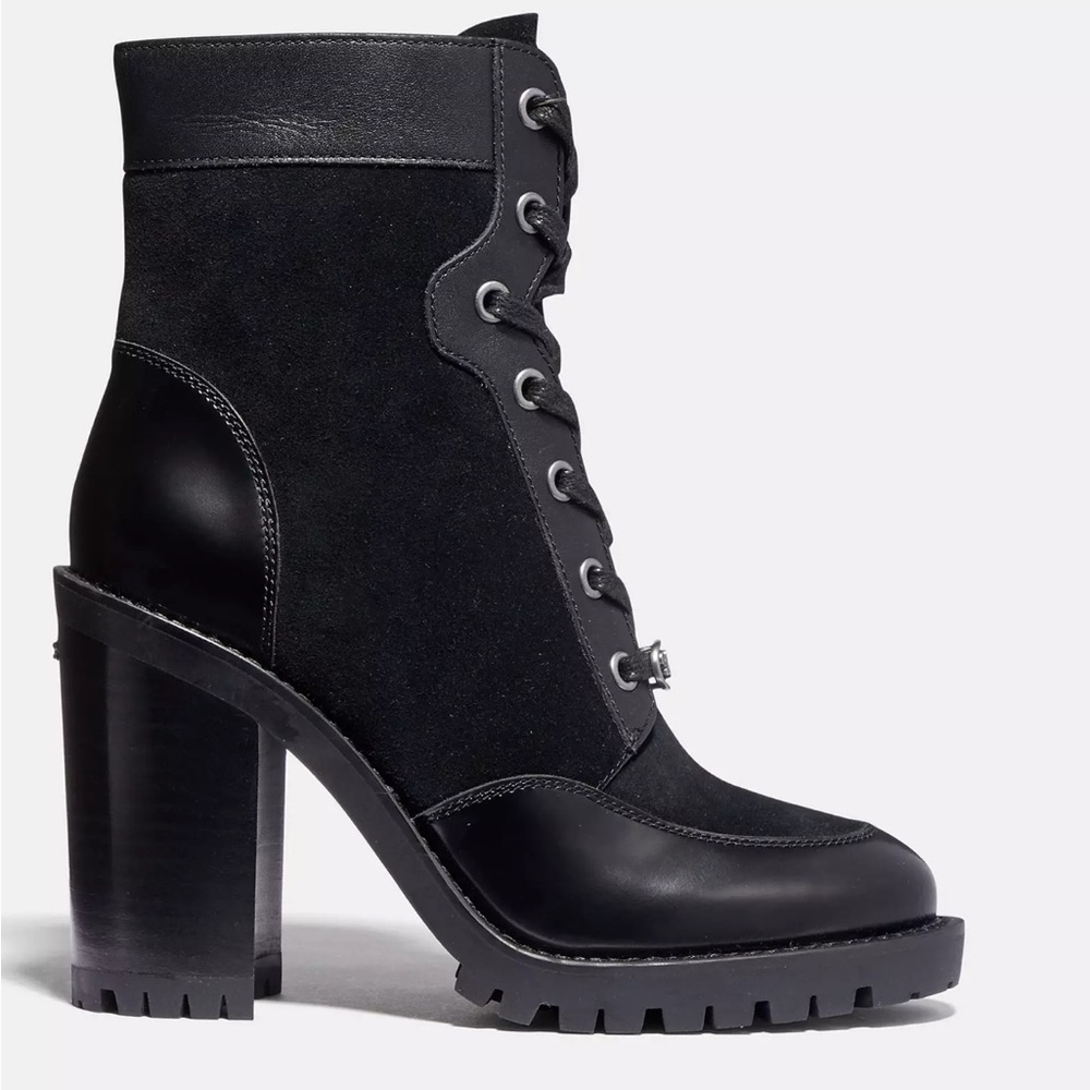 COACH Hedy Suede Bootie